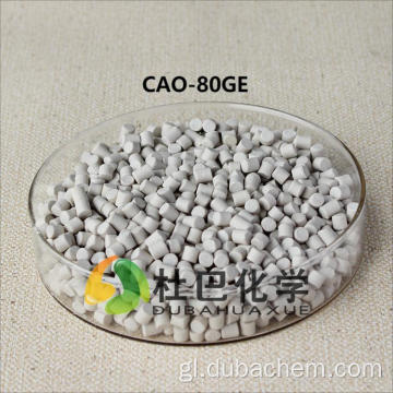 Óxido de calcio axente higroscópico de goma